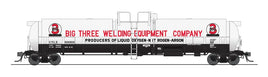HO Broadway Ltd Cryogenic Tank Car Big Three Welding Equipment #80065 6323