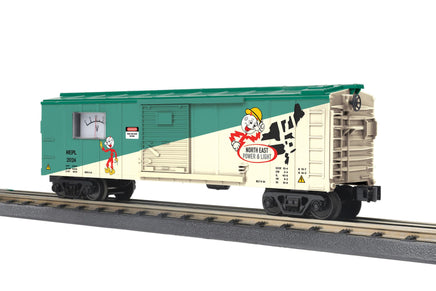 O MTH North East Power & Light Box Car w/Power Meter 30-71188
