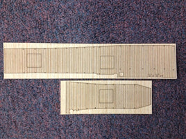 1/700 Blue Ridge Models Wood Deck for Tom's Modelworks USS Yorktown 71017