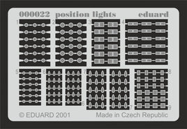 Eduard Position Lights 00022