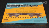 1/35 Sabre Model German Railway SCHWERER PLATTFORMWAGEN Type Ssys 35A02