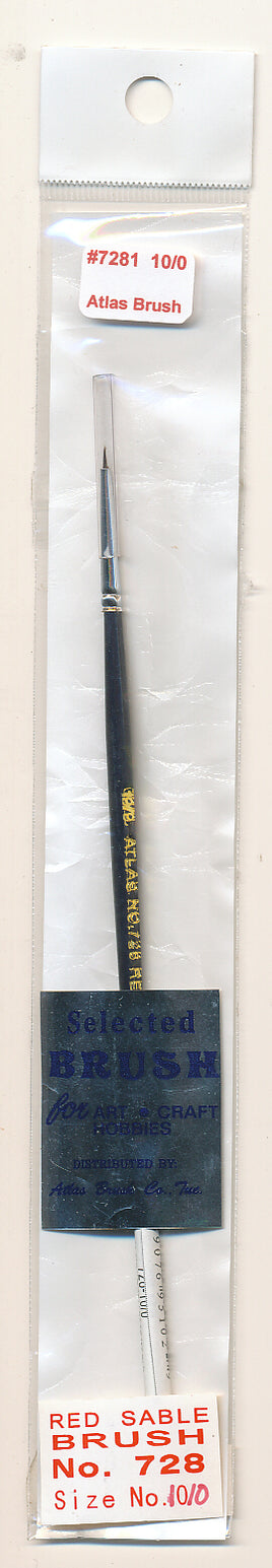 Michael Brush sable hair brush in packaging with size 100 on a white background