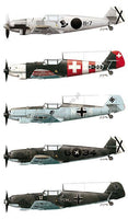 Kagero Publishing Messerschmitt 109 A-D Models 07012