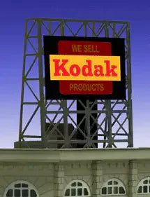 N/Z Miller Engineering Billboard Kodak 338875 - MPM Hobbies