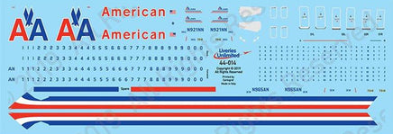 1/144 Fundekals AMERICAN AIRLINES 737NGs 44014