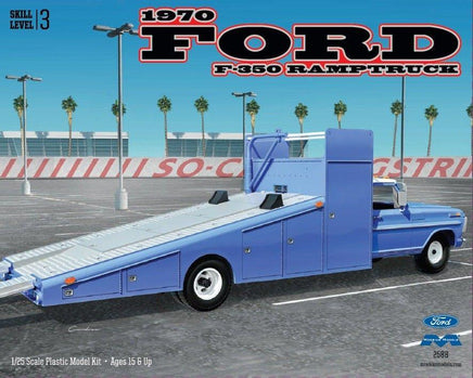 1/25 Moebius 1970 Ford F-350 Ramptruck 2588 - MPM Hobbies
