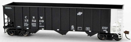 HO Bowser 100T Hopper Car Chicago & North Western Black Road #135244 - 43515