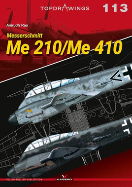 Kagero Publishing Messerschmitt Me 210/Me 410 Book 07113