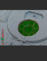 Green Strawberry Millenium Falcon Paint Mask AM001
