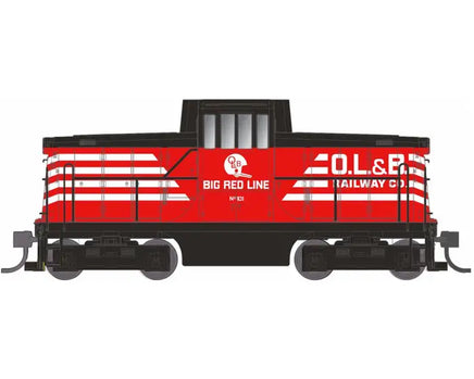 HO Rapido GE 44-Tonner (DC/DCC/Sound): Omaha, Lincoln and Beatrice Railway #101 48573