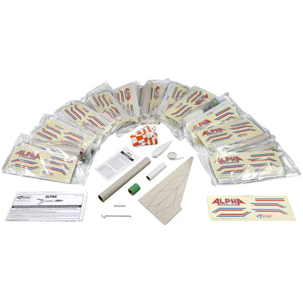 Estes Rockets Alpha Bulk Pack (12 pack) 001756 - MPM Hobbies