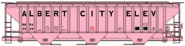 HO Accurail 3 Bay Covered Hopper Kit Albert City Elevator 81821