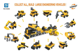 Jie-Star Mini Construction Egg Display (Set of 24) K26A