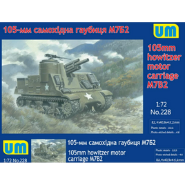 1/72 Uni Model 105-mm Howitzer Motor Carriage M7B2 228