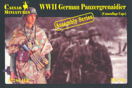 1/72 Pegasus WWII German Panzergrenadiers (Camouflage Cape) C7717