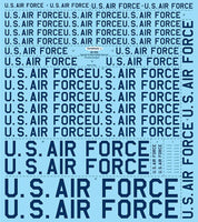 1/48 Fundekals US AIR FORCE Titles 48026