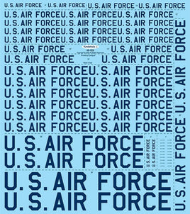 1/48 Fundekals US AIR FORCE Titles 48026