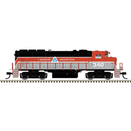 HO Atlas GP40-2W Gold Bangor & Aroostook #343 - 10004409
