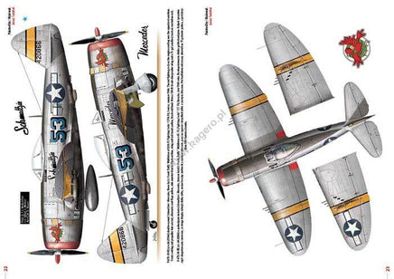 Kagero Publishing Republic P-47 Thunderbolt Bubbletop Book 55009