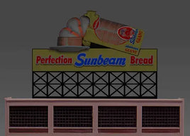 N/HO Miller Engineering Small Sunbeam Bread Billboard 44-3302 - MPM Hobbies
