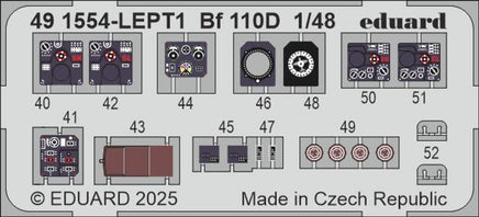 1/48 Eduard Bf 110D Set 491554