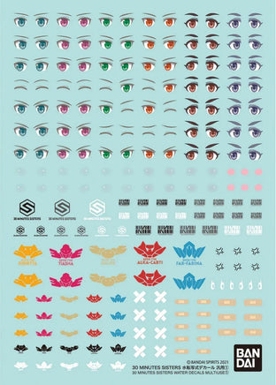 Bandai 30MS Water Decals Multiuse 1 2616277