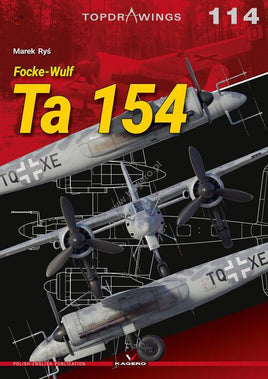 Kagero Publishing Focke-Wulf Ta 154 Book 07114