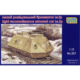 1/72 Uni Model Light Reconnaissance Armored Car Le.Sp 257