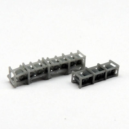 1/350 Black Cat Models MK.9 MOD.0 Release Tracks for MK.9 Depth Charges + Stowage Racks - 3D Printed AC350031B