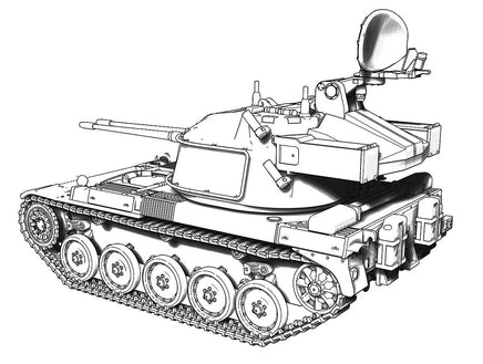 1/72 ACE Model AMX-13 DCA Twin 30mm AA Version 72447