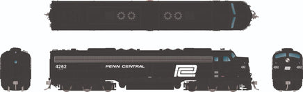 HO Rapido EMD E8A (DC/DCC/Sound): Penn Central: #4266 - 28588