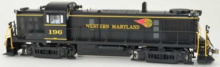 HO Bowser ALCo RS-3 Western Maryland As Delivered Cab #195 w/DCC & Sound 25235