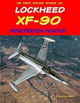 Ginter Books Lockheed Xf-90 Penetration Fighter 222