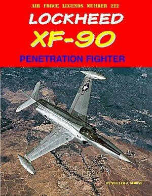 Ginter Books Lockheed Xf-90 Penetration Fighter 222