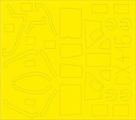 1/72 Eduard Paint Mask for AIRFIX Beaufighter Mk.X CX415