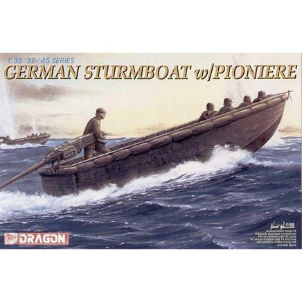 1/35 Dragon Model German Sturmboat w/Pioniere 6108