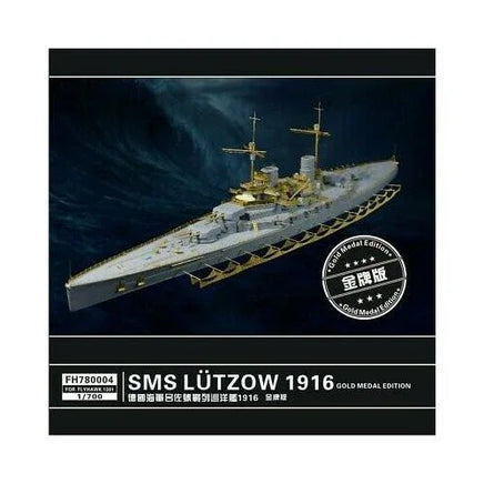 1/700 Flyhawk SMS Lutzow 1916 Upgrade Detail Set - Gold Edition 780004