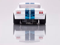 AFX Mustang FT350R – 1965 White/Blue Miles 22125