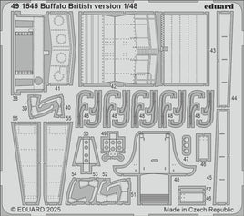 1/48 Eduard Buffalo British Version Set 491545