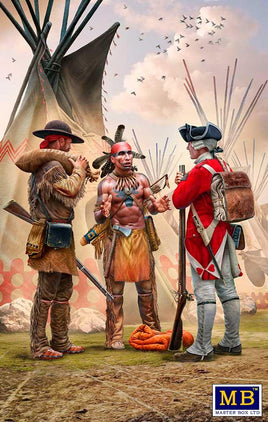 1/35 Master Box Indian Wars Series: XVIII Century Kit No. 4 Fair Exchange 35222