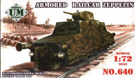 1/72 Uni Model Armored Railcar Zeppelin MT-640