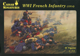 1/72 Pegasus WWI French Infantry (1914) C034