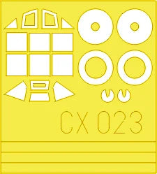 1/72 Eduard Paint Mask for ACADEMY Bf 109G CX023