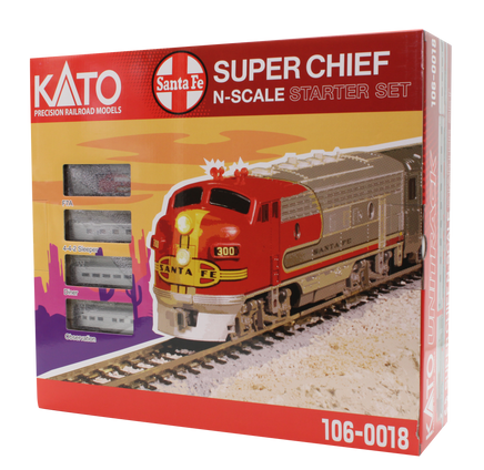N Kato SF ‘Super Chief’ Starter Set 106-0018