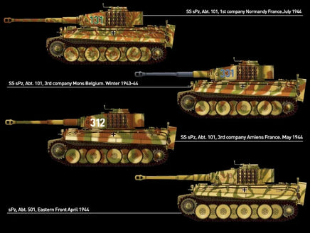 1/35 Academy German Tiger-I (Ver. Mid) 13287