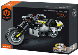 Mechanical Master Pull Back Motorcyle (183 pcs) 5801