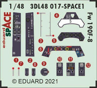 1/48 Eduard Fw 190F-8 SPACE for EDUARD 3DL48017