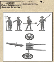 1/72 Hat Industries American War of Independence Artillery Set 8344