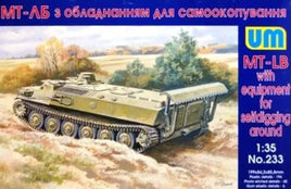 1/35 Uni Model MT-LB with equipment for selfdigging around 233
