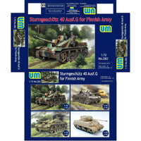 1/72 Uni Model Sturmgeschutz 40 Ausf.G for Finnish Army 282